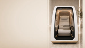 SpaceTouch Hyperbaric — warm illuminated interior
