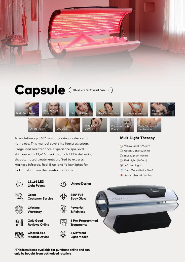 Capsule product spread from the Space Touch 2026 portfolio