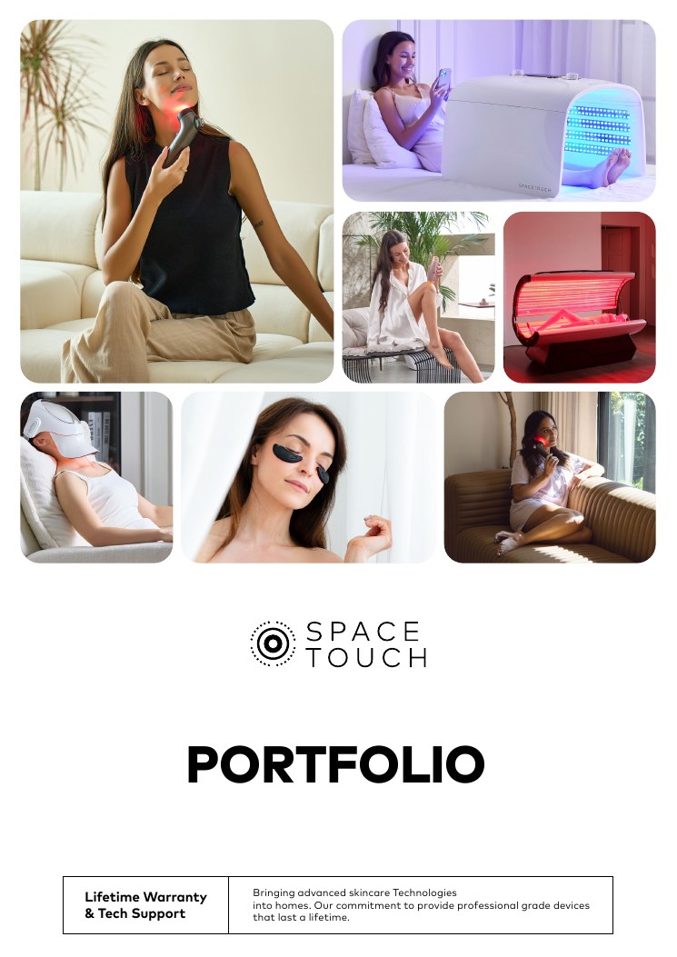Space Touch Portfolio 2026 cover